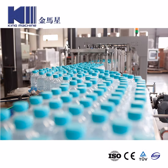 Full Automatic Beverage Liquid Pure Mineral Drinking Soda Water Bottle Blowing Washing Filling Bottling Bottled Capping Sealing Labeling Making Packing Machine