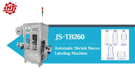 Auto High Speed Shrink Sleeve Labeling Machine for Pet Bottles