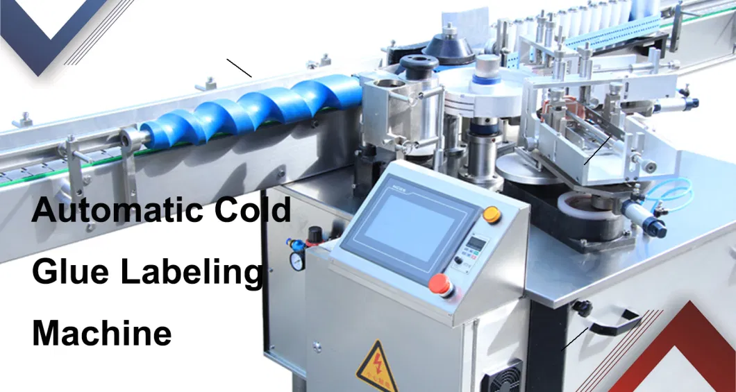 High Quality Glass Beer Bottle Labeling Machine with Wet Cold Glue Paper