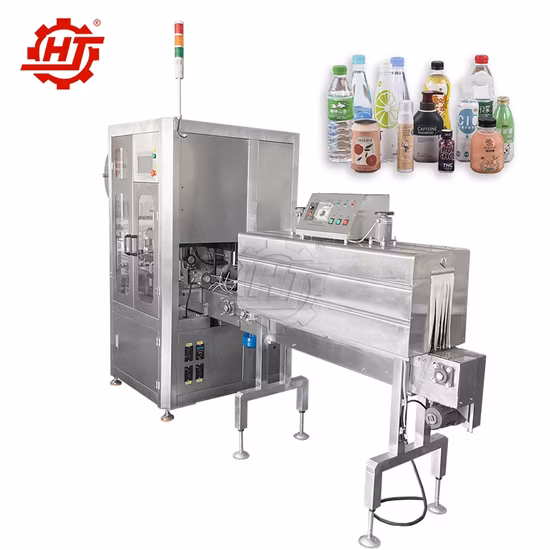 ペットボトル用自動高速シュリンクスリーブラベリングマシン