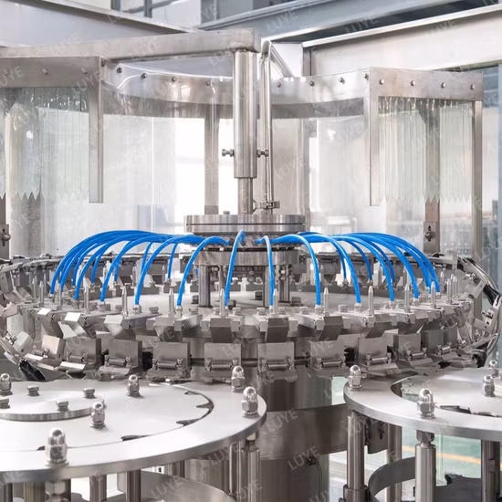 自動純粋な飲料水飲料プラスチックペットボトル製造吹充填ラベル包装機